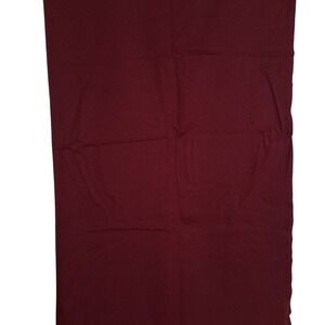 Vintage Wool Suiting Fabric 2.75 Yards 56" Wide Burgundy Heavy Weight 1970s